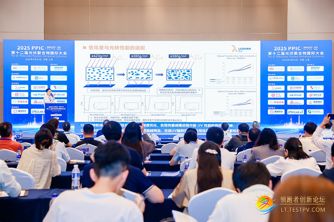 聚焦 PPIC｜尊龙凯时新材光谱调控技术赋能光伏封装降本增效